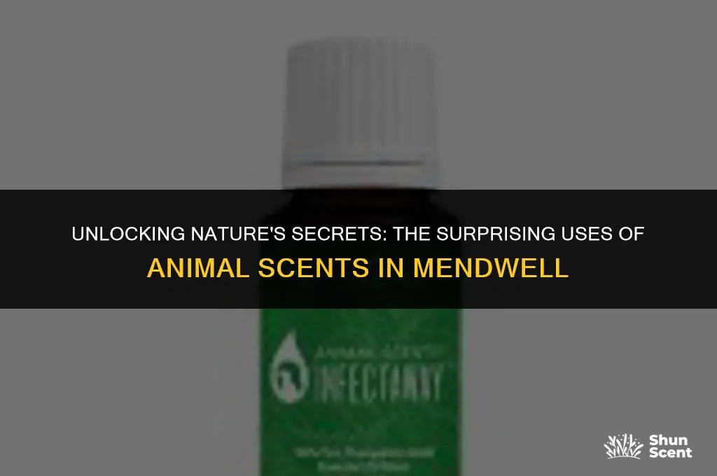 what is animal scents mendwell used for