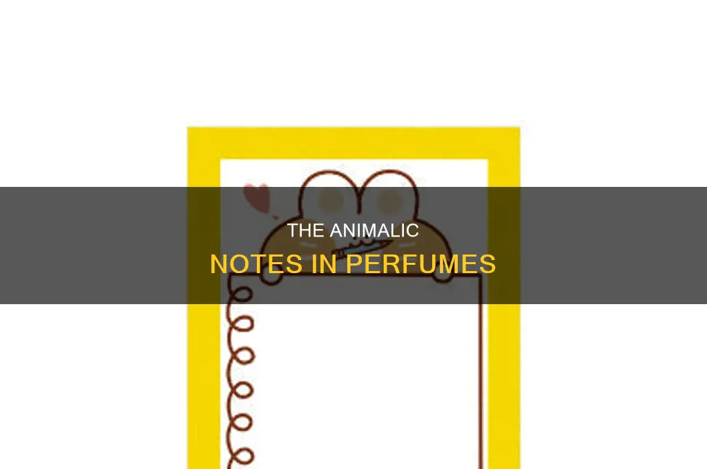 what is animalic in perfume
