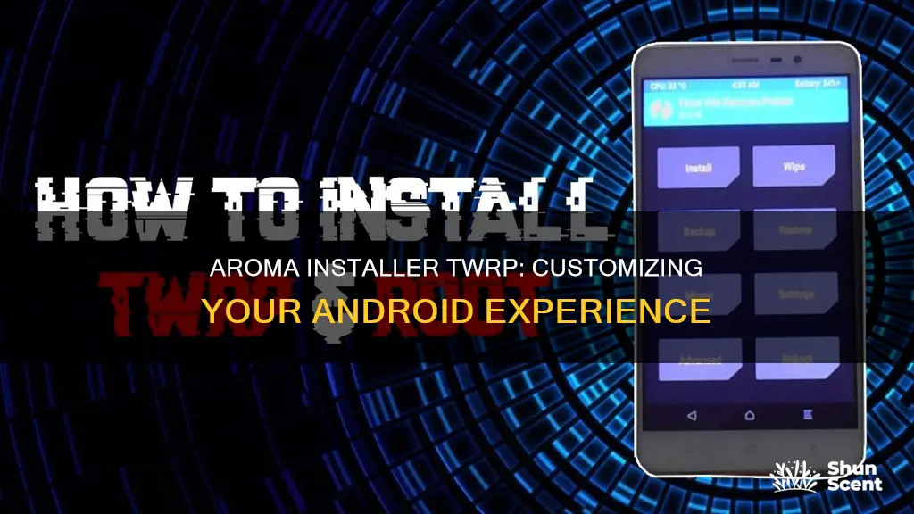 what is aroma installer twrp