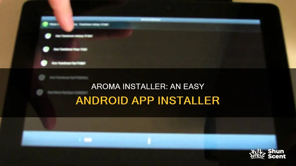 what is aroma installer