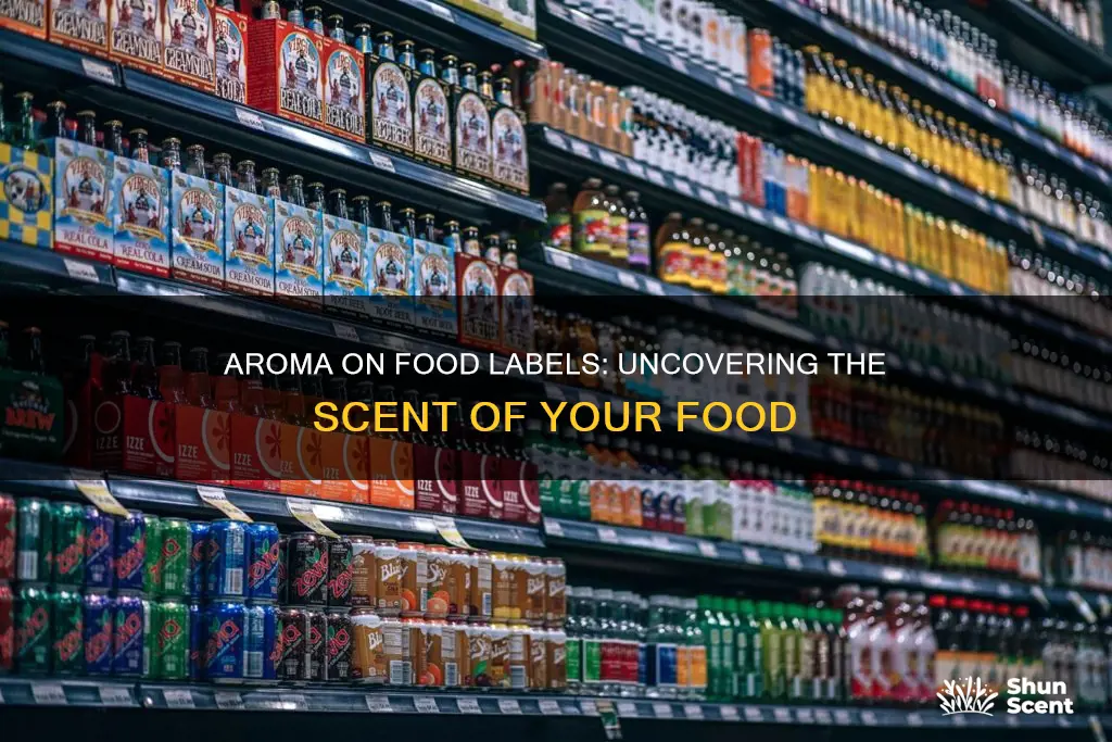 what is aroma on food label