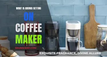 How Aroma Setting Enhances Coffee Maker Experience