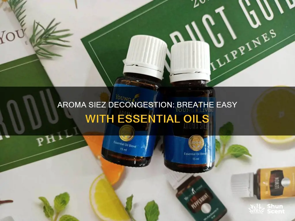 what is aroma siez for congestion