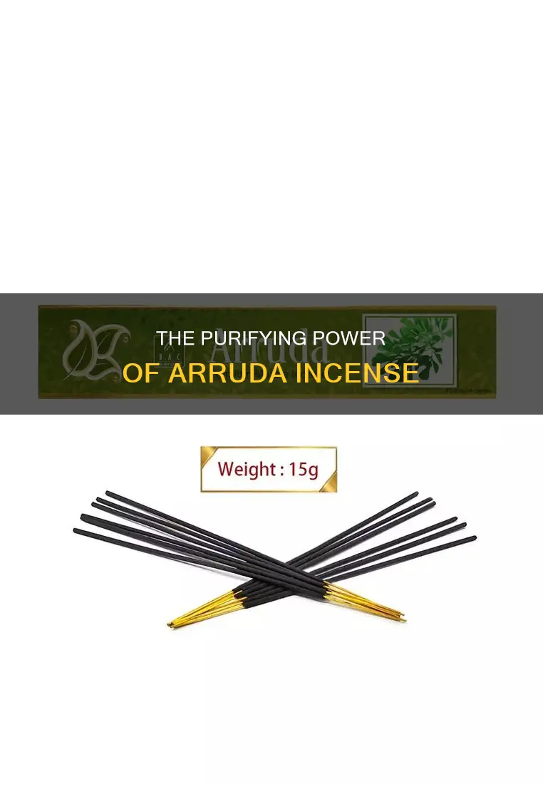 what is arruda incense used for