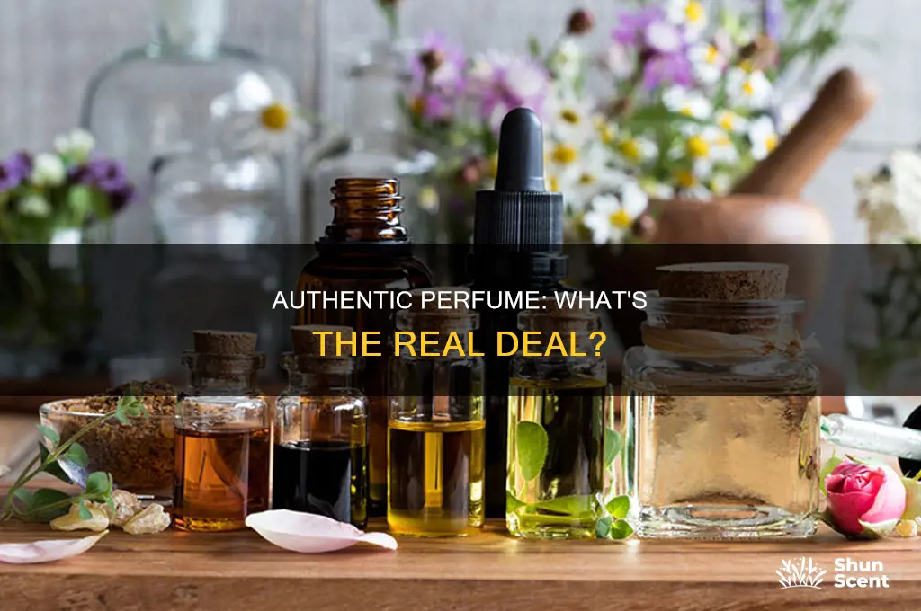 what is authentic perfume