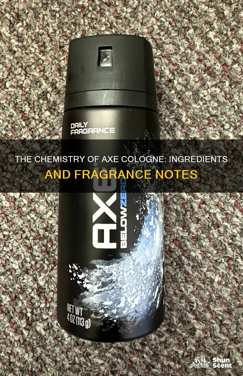 what is axe cologne made of