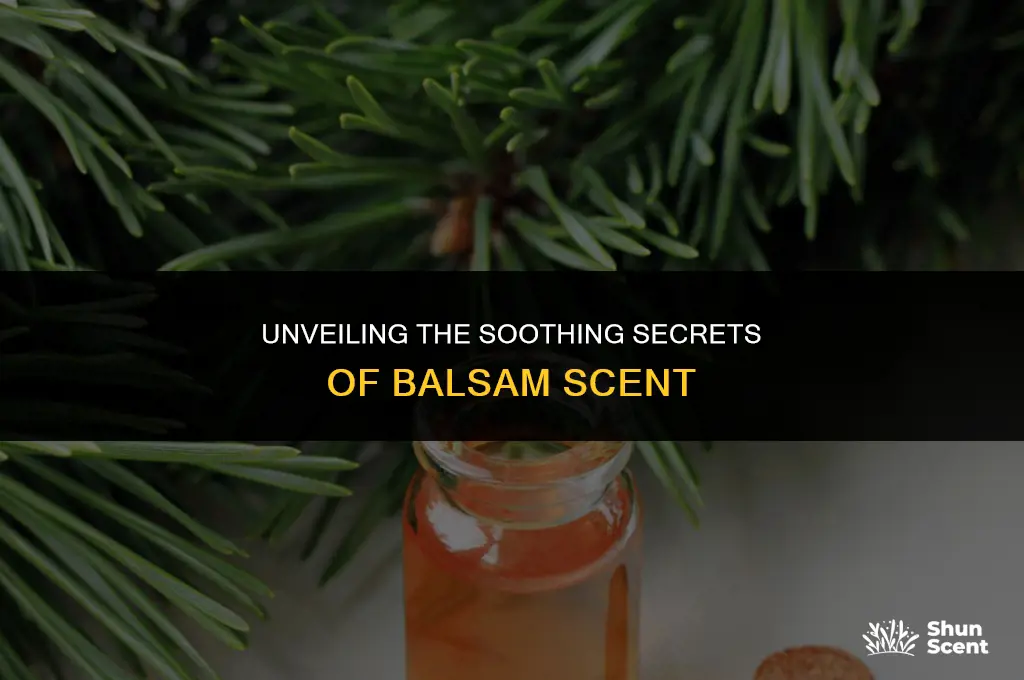 what is balsam scent