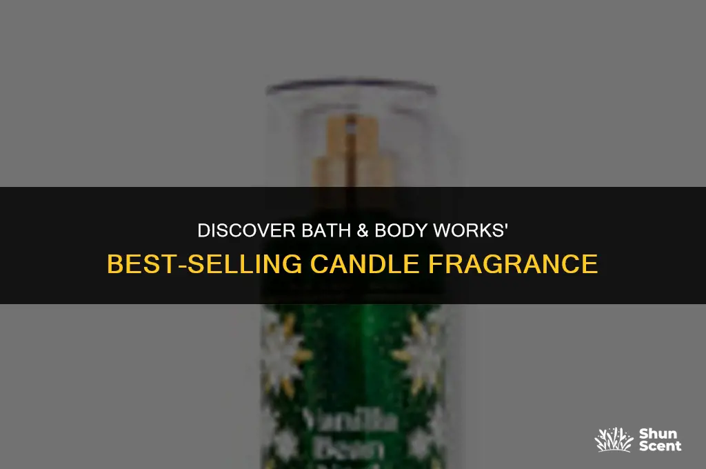 what is bath and body works most popular candle scent
