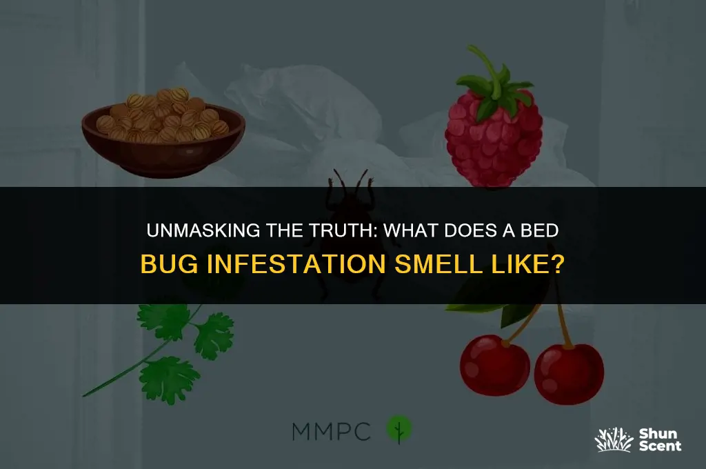 what is bed bug scent
