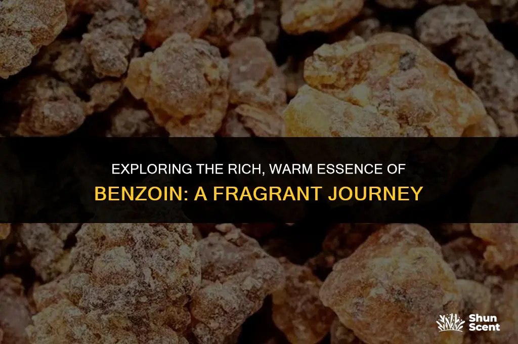 what is benzoin scent