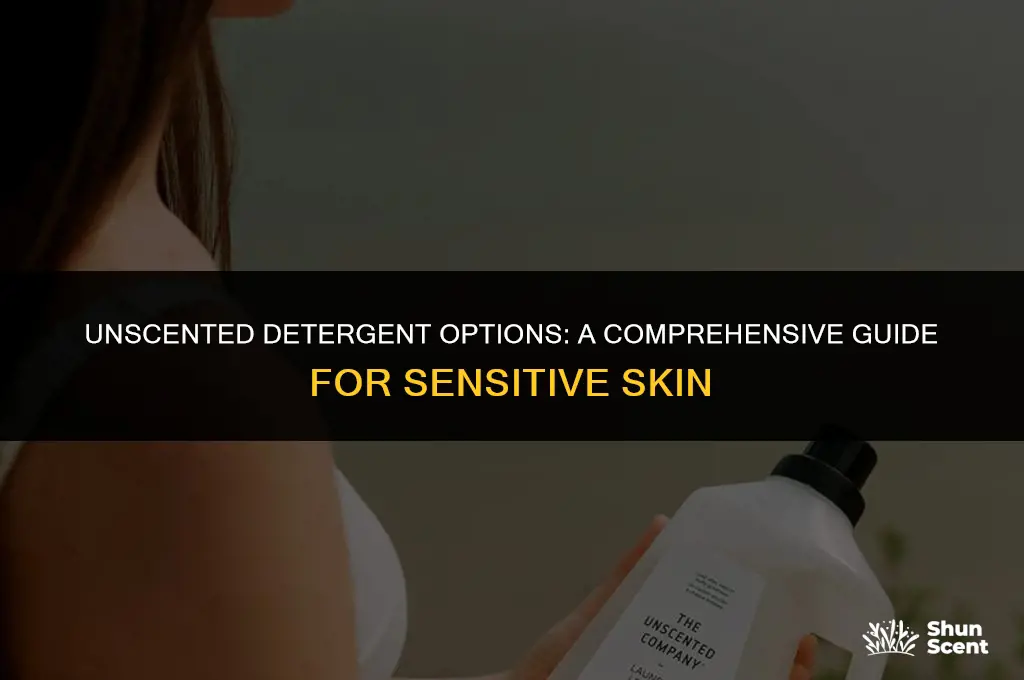 what is best detergent without a scent