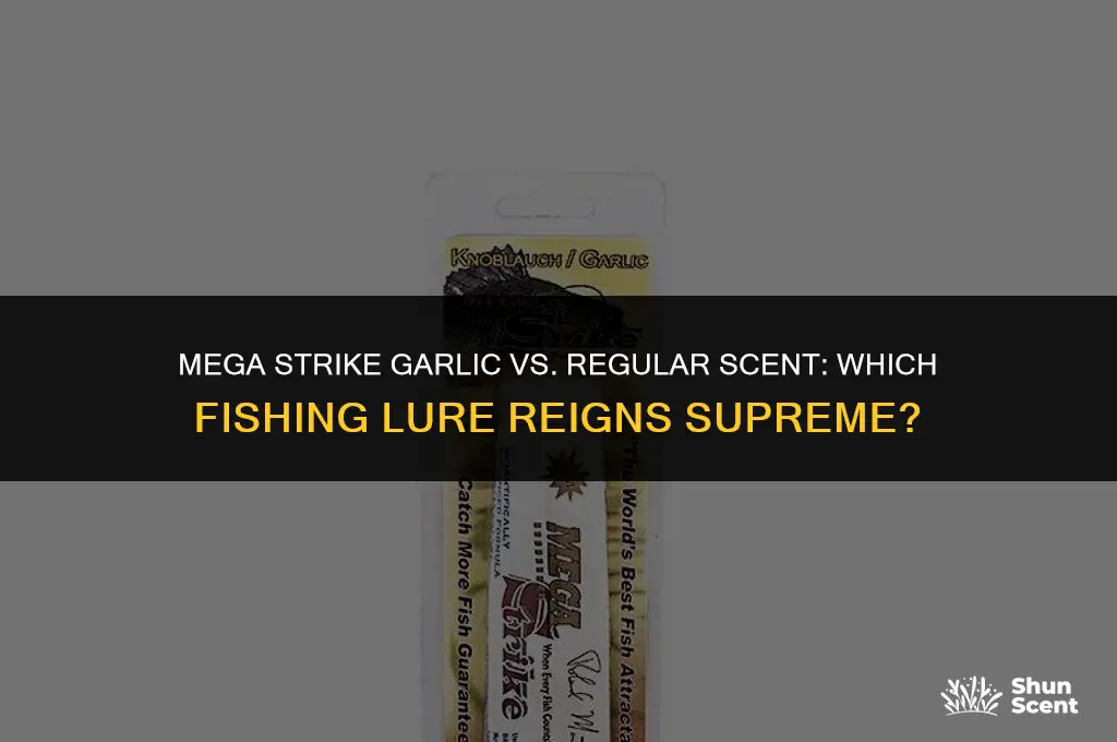 what is better mega strike garlic or regular scent