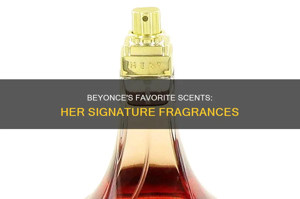 what is beyonce favorite perfume