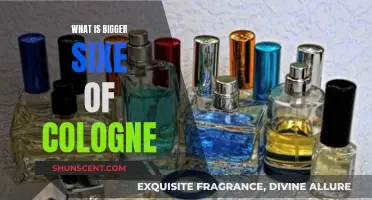 Choosing a Cologne: Understanding Different Sizes and Concentrations