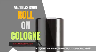 Black Extreme Roll-On Cologne: A Powerful Scent for Men