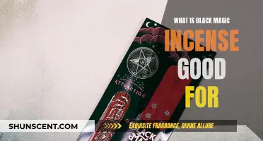Black Magic Incense: Its Benefits and Uses