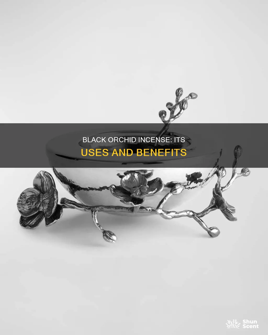 what is black orchid incense used for