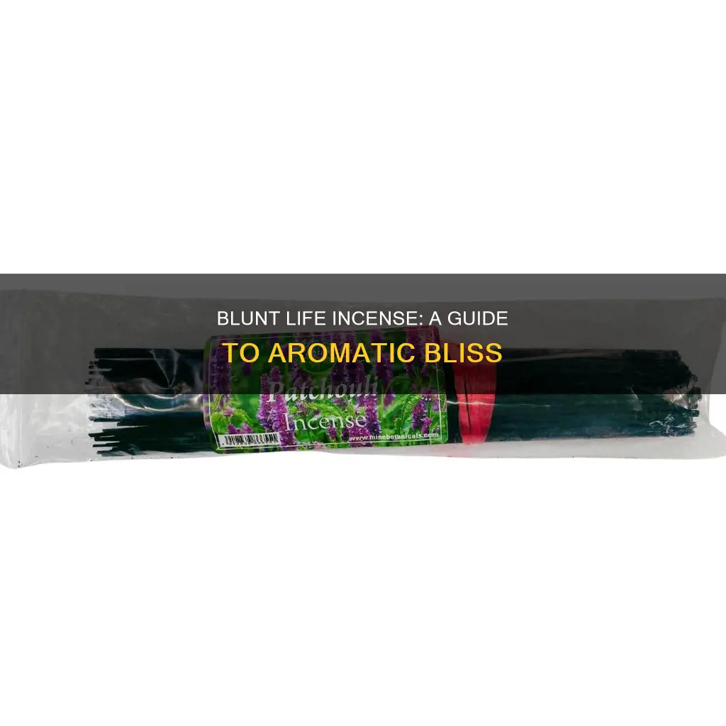 what is blunt life incense