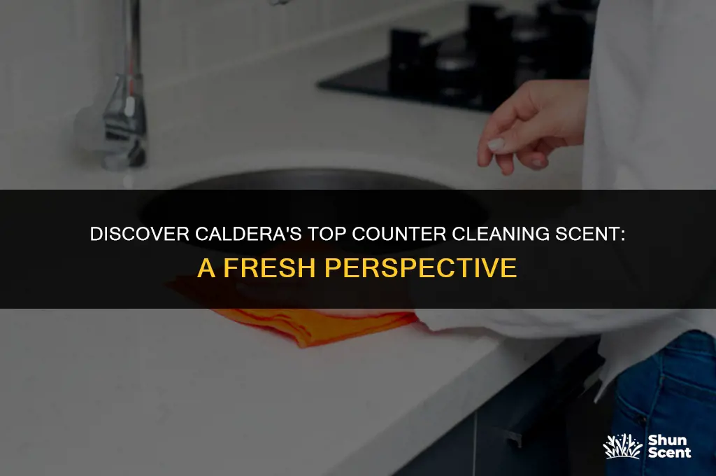 what is caladera most popular counter cleaning scent