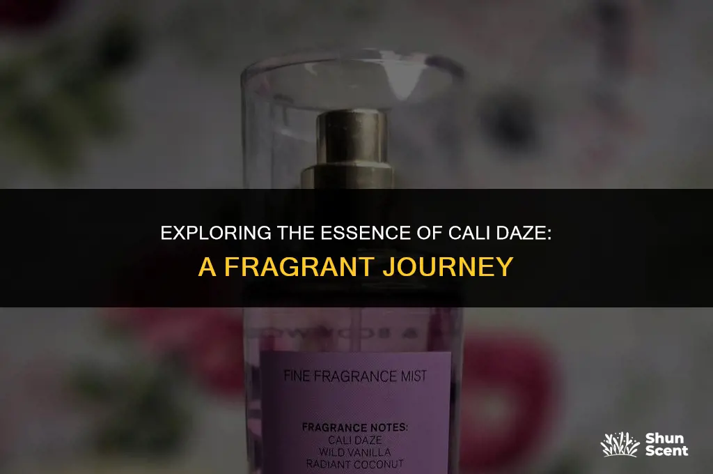 what is cali daze scent