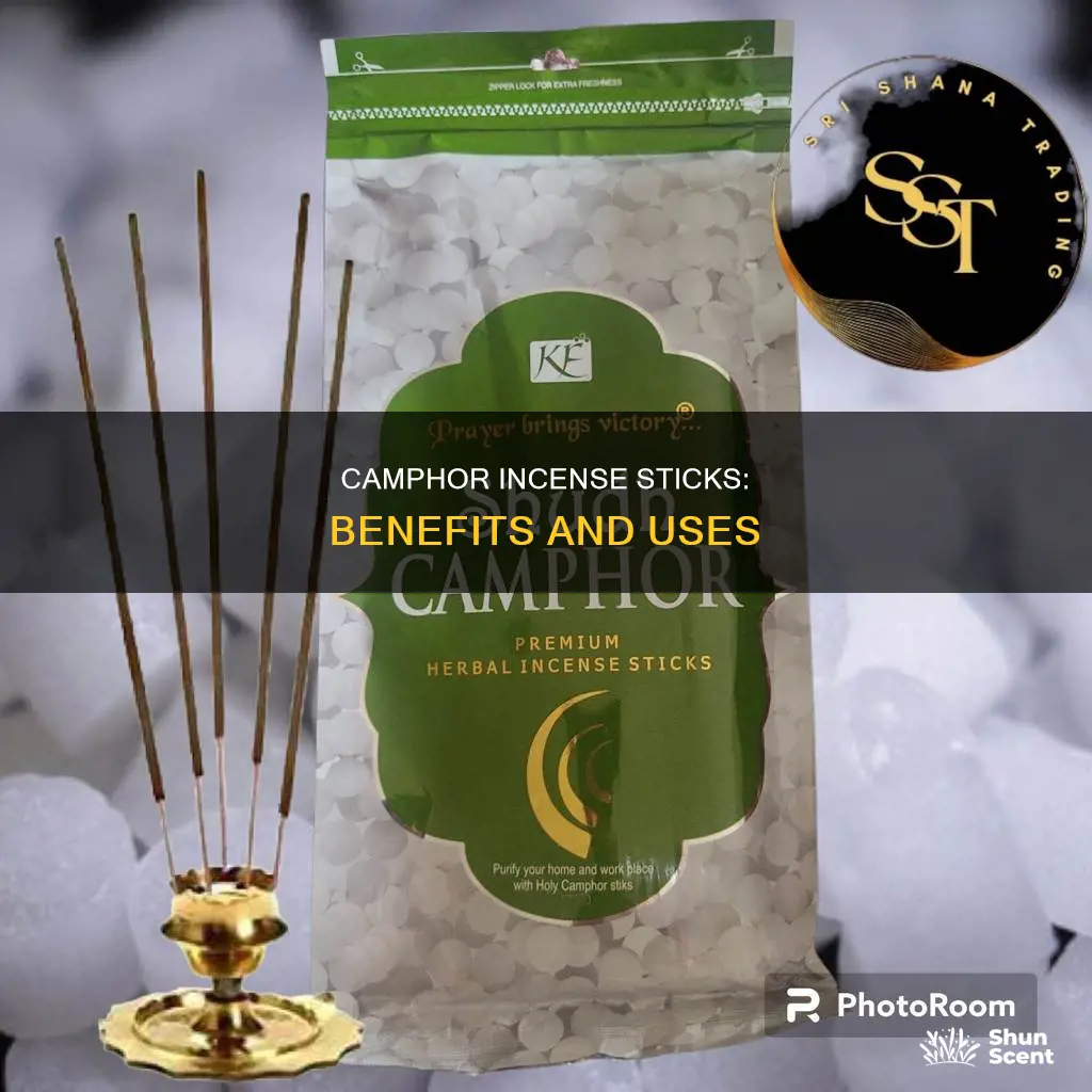 what is camphor incense sticks used for