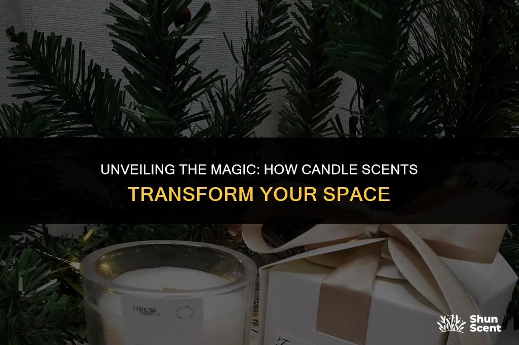 what is candle scent throw