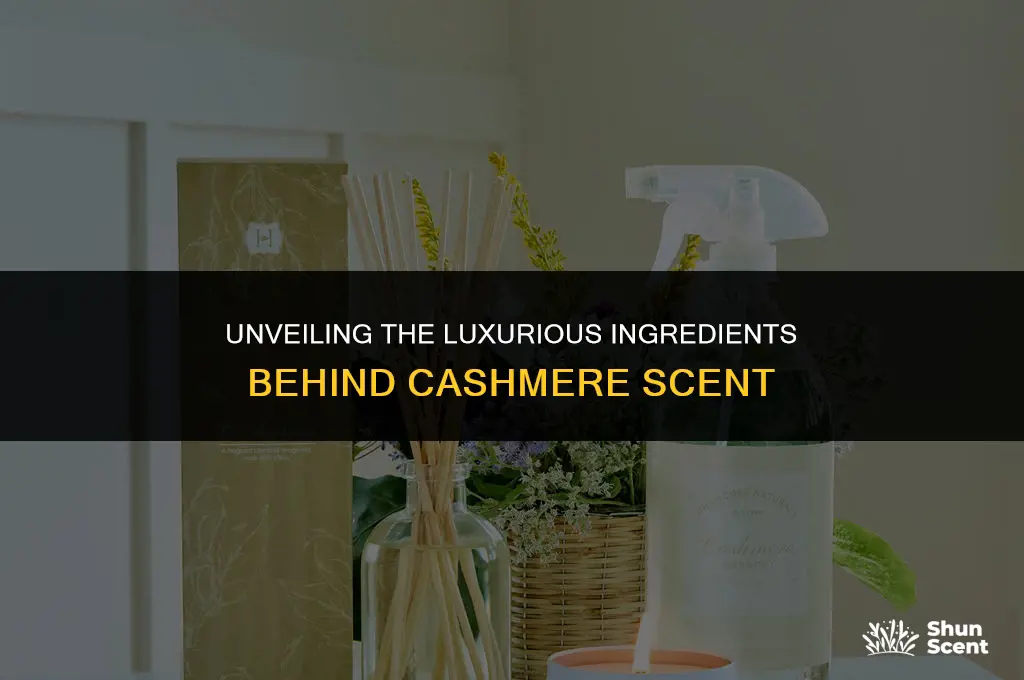 what is cashmere scent made from