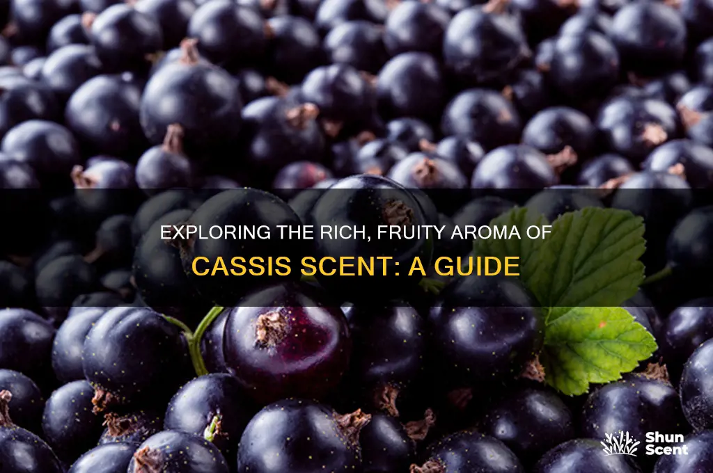 what is cassis scent