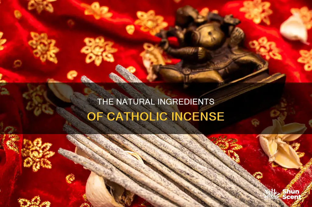 what is catholic incense made out of