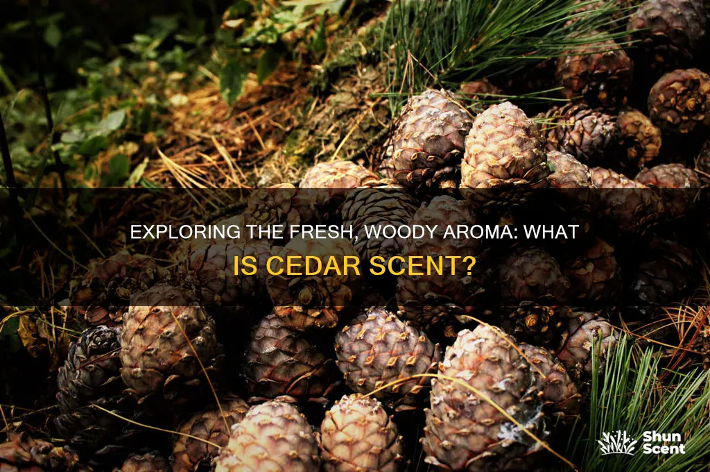 what is cedar scent