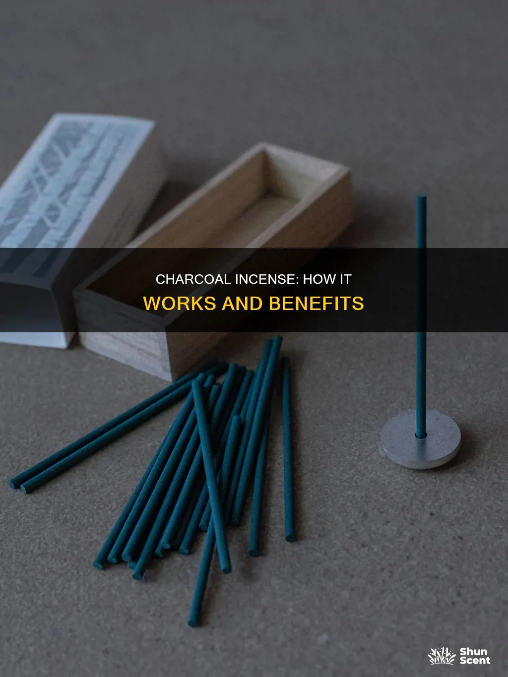 what is charcoal incense