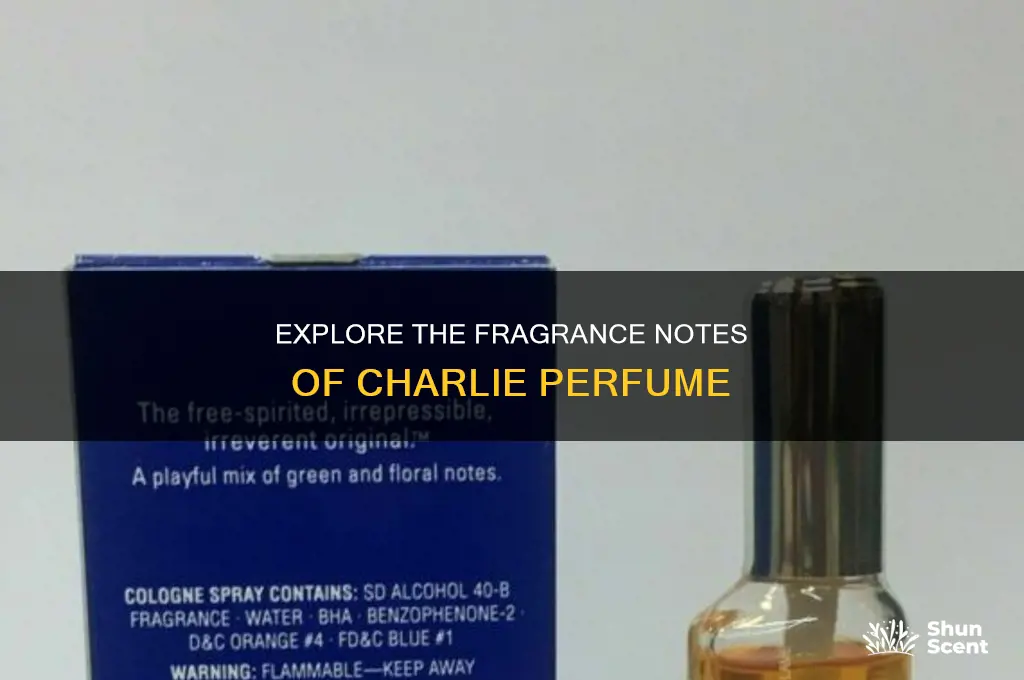 what is charlie perfume
