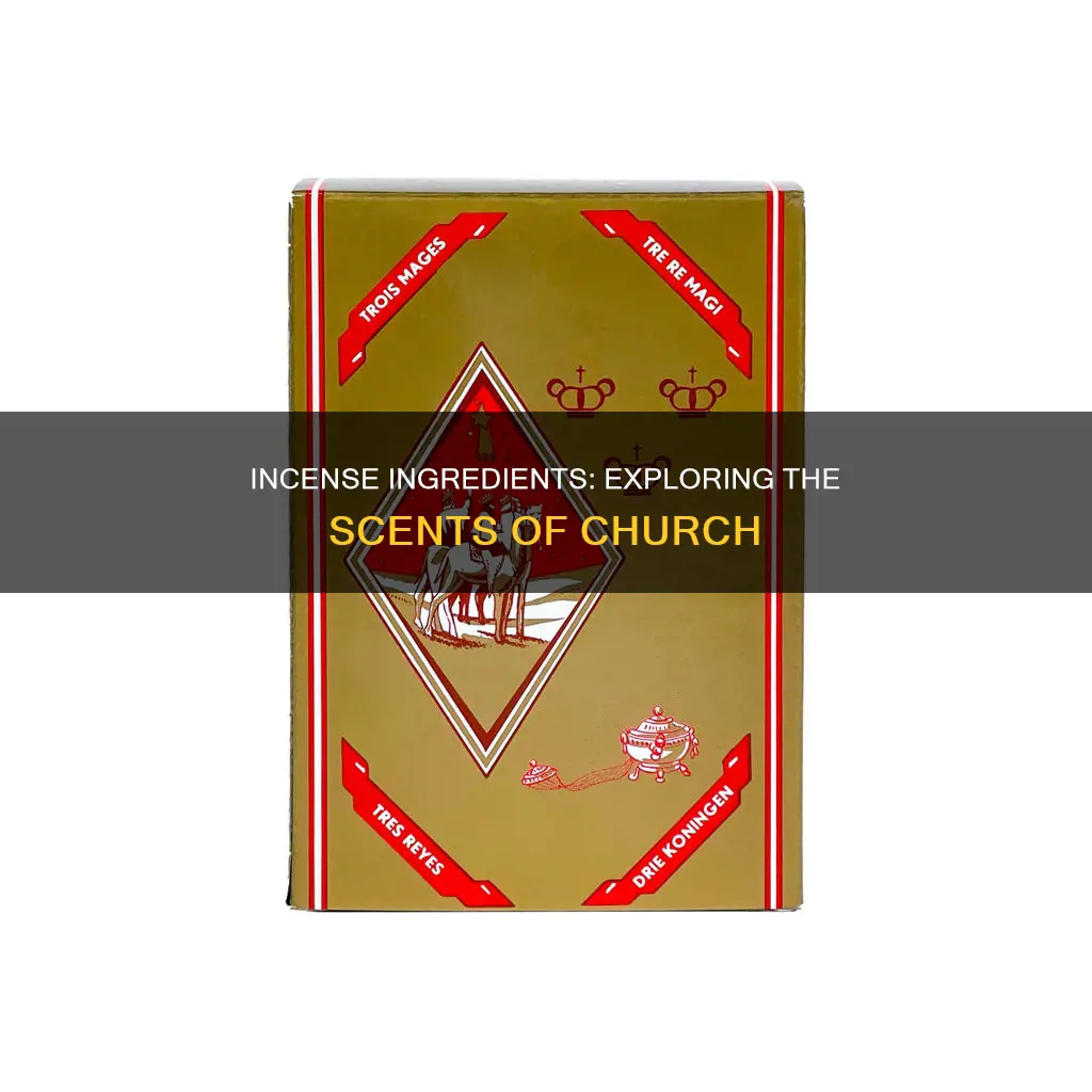 what is church incense made of