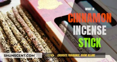 Cinnamon Incense Sticks: Fragrant, Warming, and Soothing
