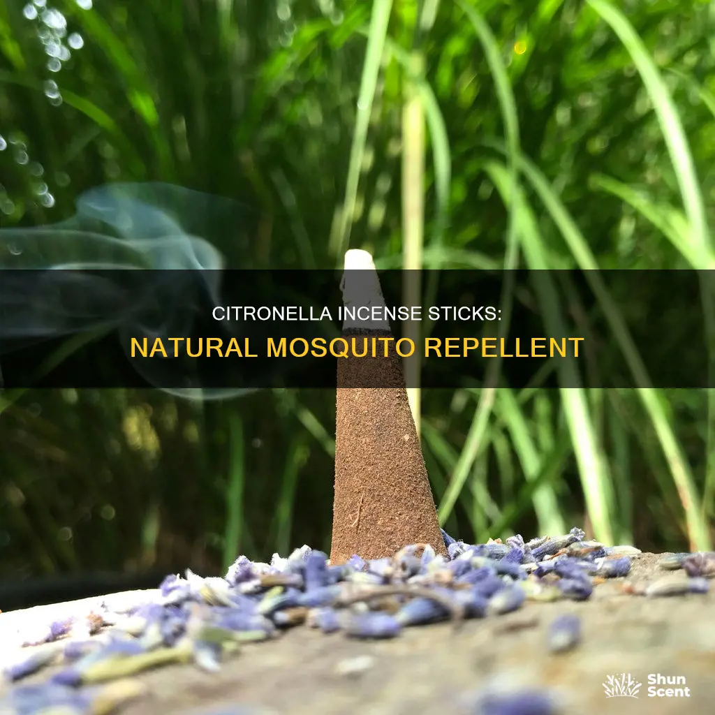 what is citronella incense sticks