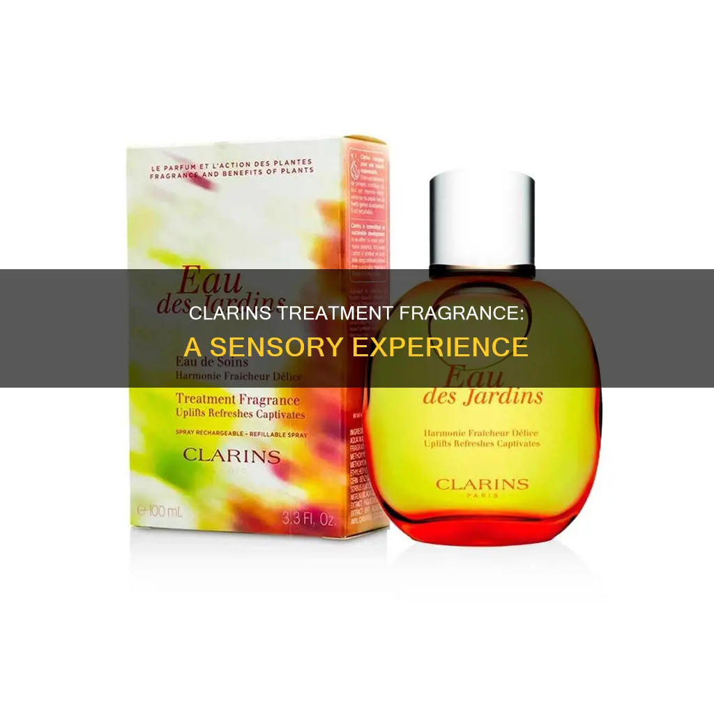 what is clarins treatment fragrance