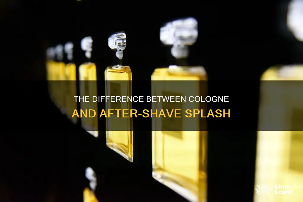 what is cologne nd after shave splah