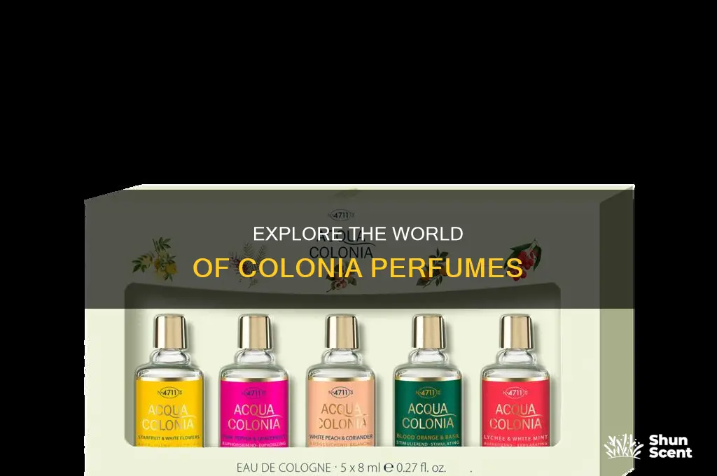 what is colonia perfume