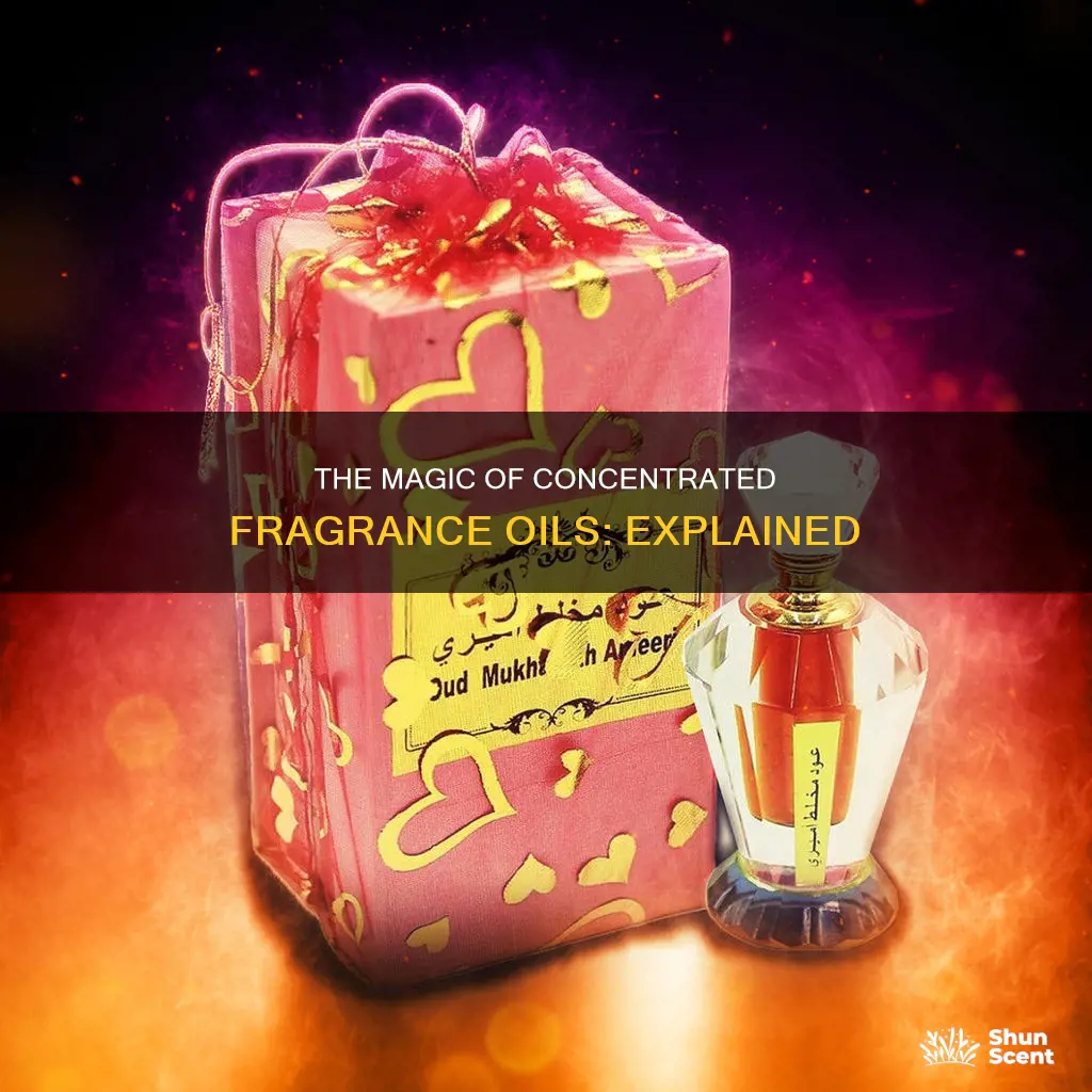 what is concentrated fragrance oil
