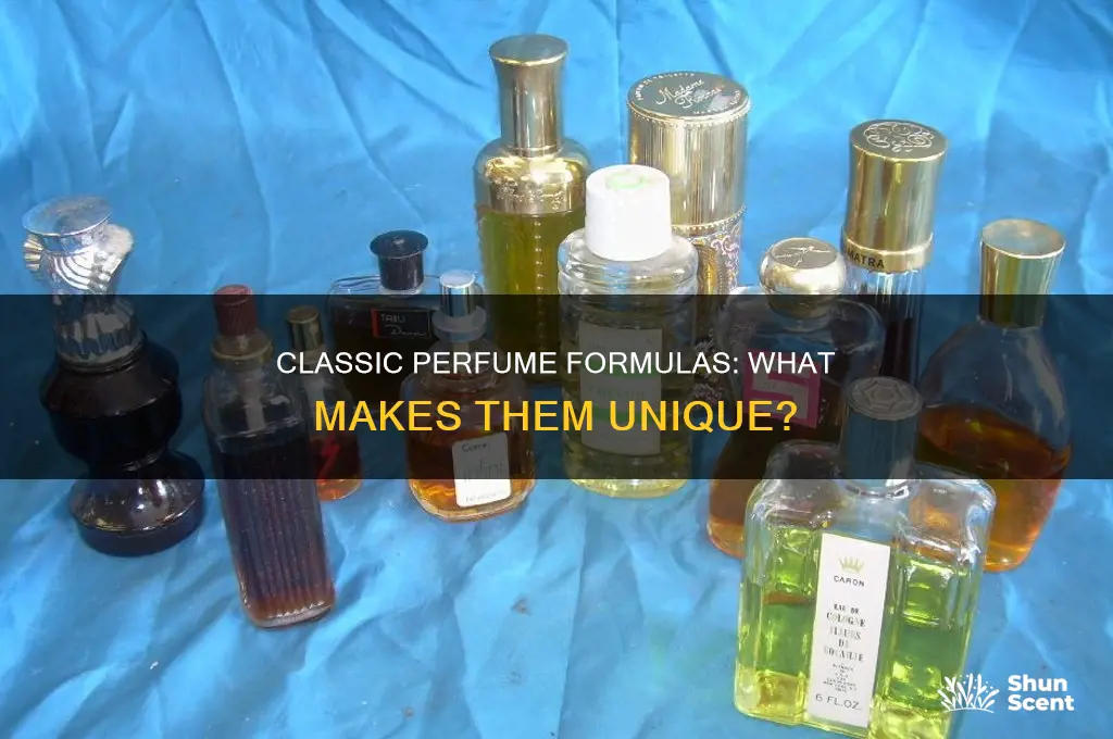 what is considered old formula in perfume