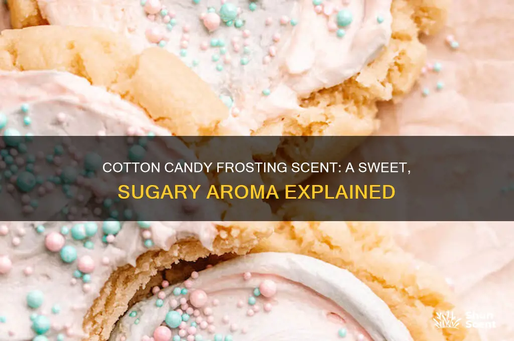 what is cotton candy frosting scent