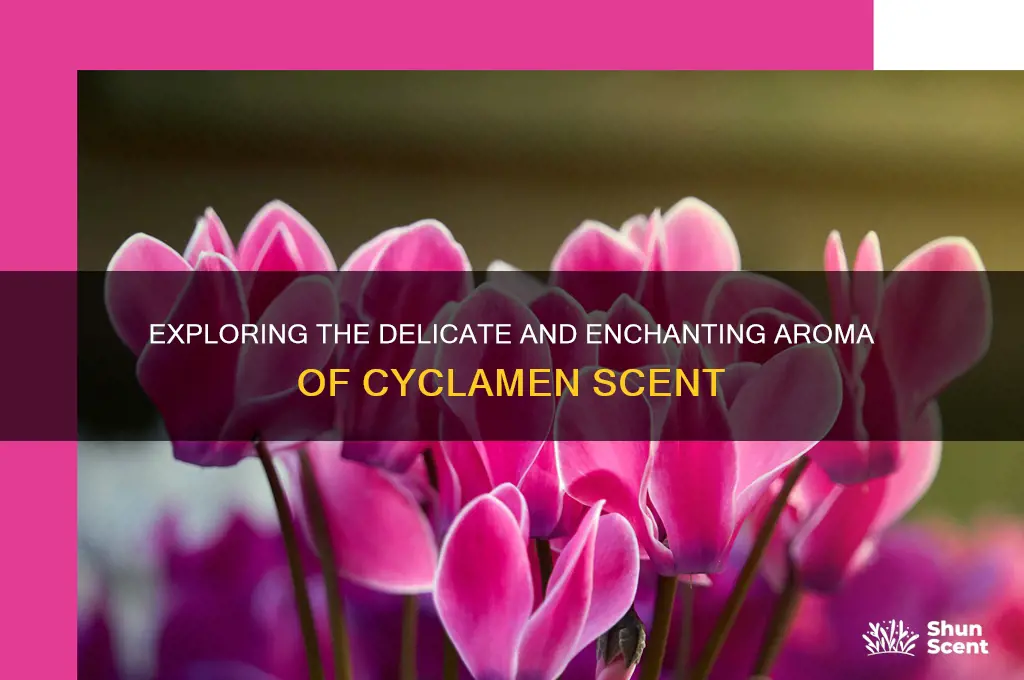 what is cyclamen scent