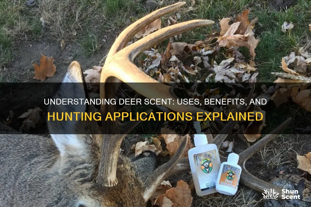 what is deer scent for