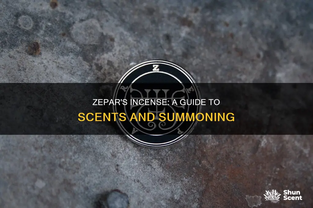 what is demon zepar type of incense