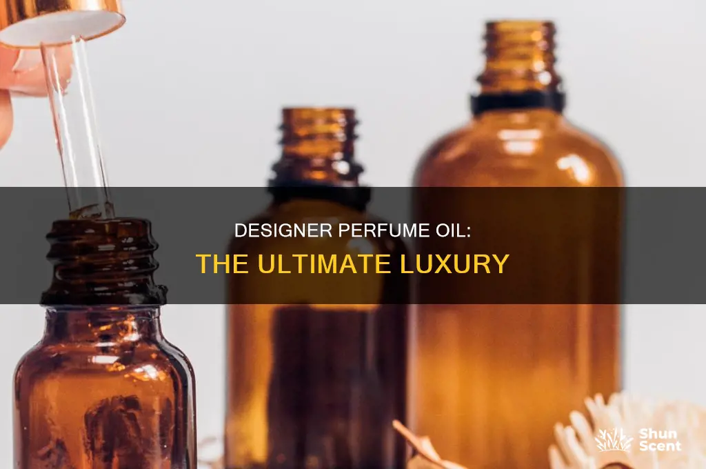 what is designer perfume oil