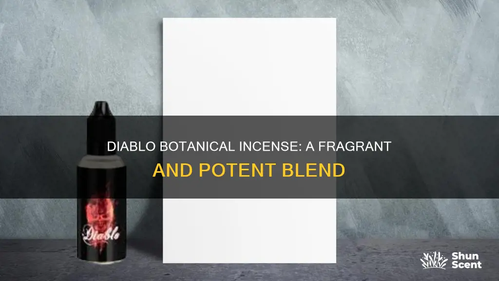 what is diablo botanical incense