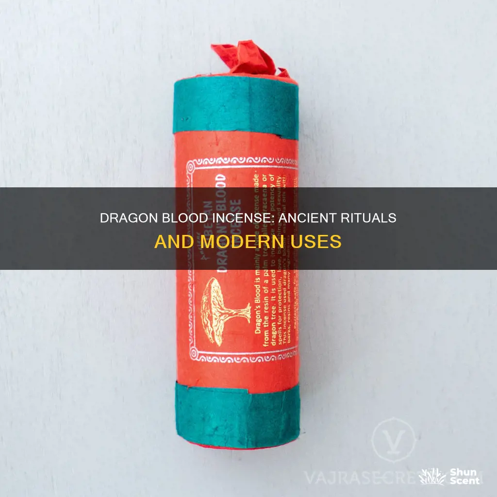 what is dragon blood incense used for