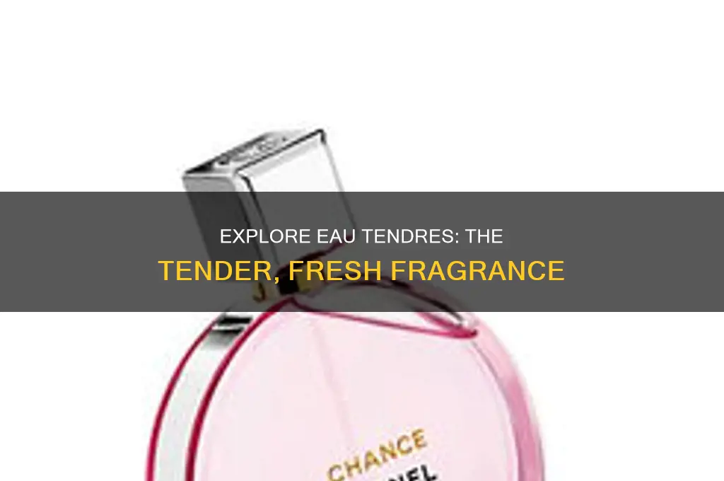 what is eau tendre perfume