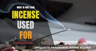 First Rain Incense: A Soothing and Relaxing Experience
