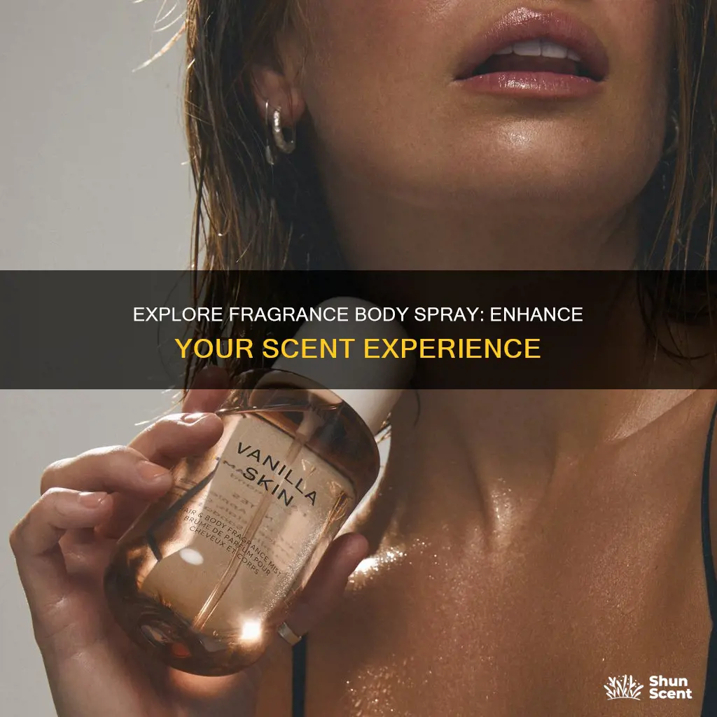 what is fragrance body spray